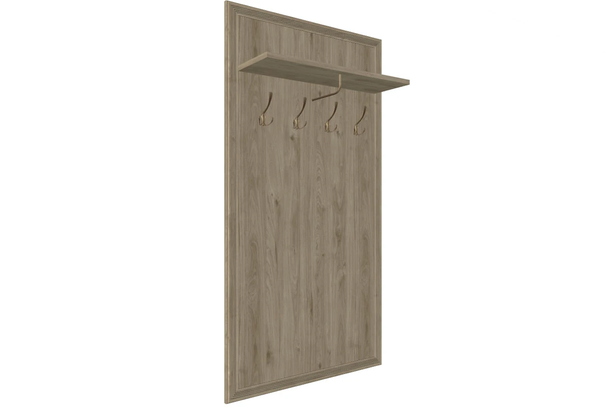 Готовый комплект для прихожей ПК-1002-ГС (Гикори Джексон светлый) — Мебель-центр Озерцо