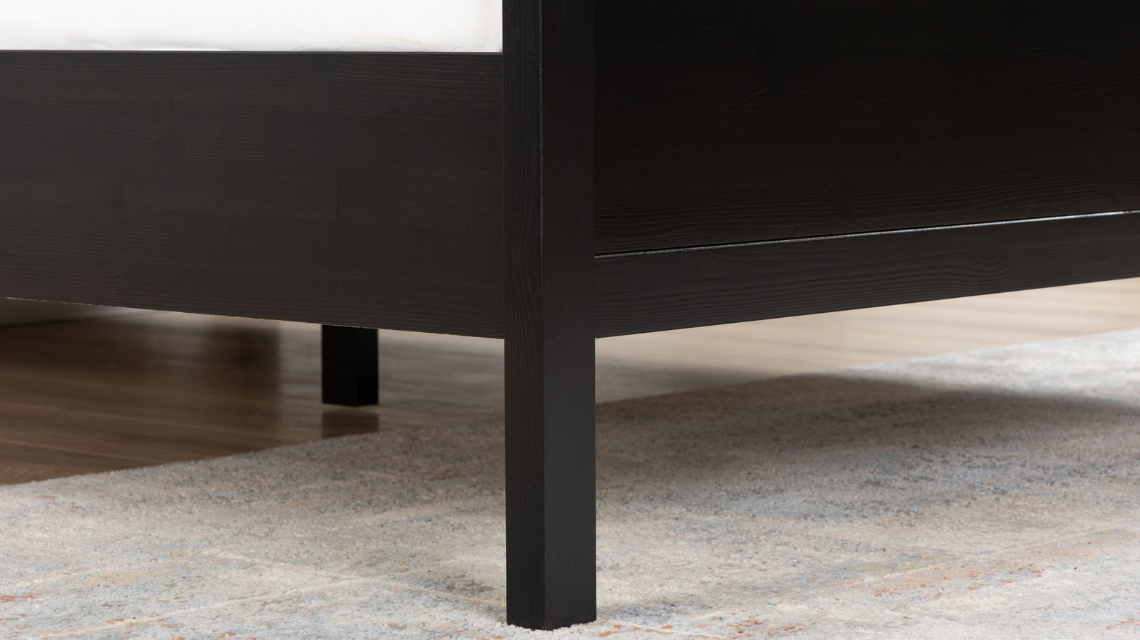 Кровать Terek, цвет Черный 140x200 - купить в Озерце