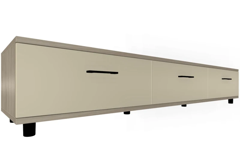 Тумба ТБ-5071-ГС-КМ (Гикори Джексон Светлый/Кашемир Матовый) — Мебель-центр Озерцо