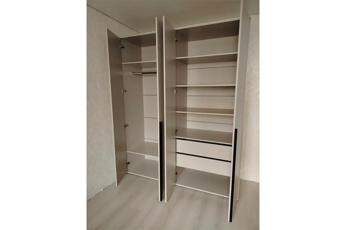 Шкаф для одежды Наоми 4-х дв. (Кашемир) в мебель-центре Озерцо