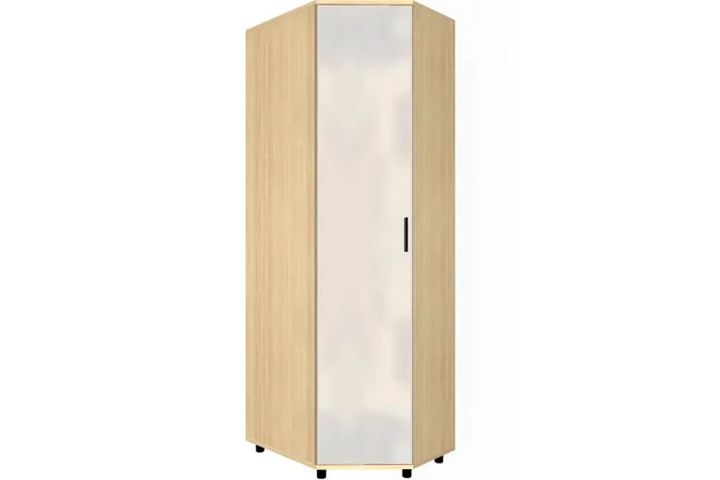 Шкаф угловой для одежды и белья ШК-5018-АС-АМ (Ясень Асахи/Антрацит Матовый) в мебель-центре Озерцо