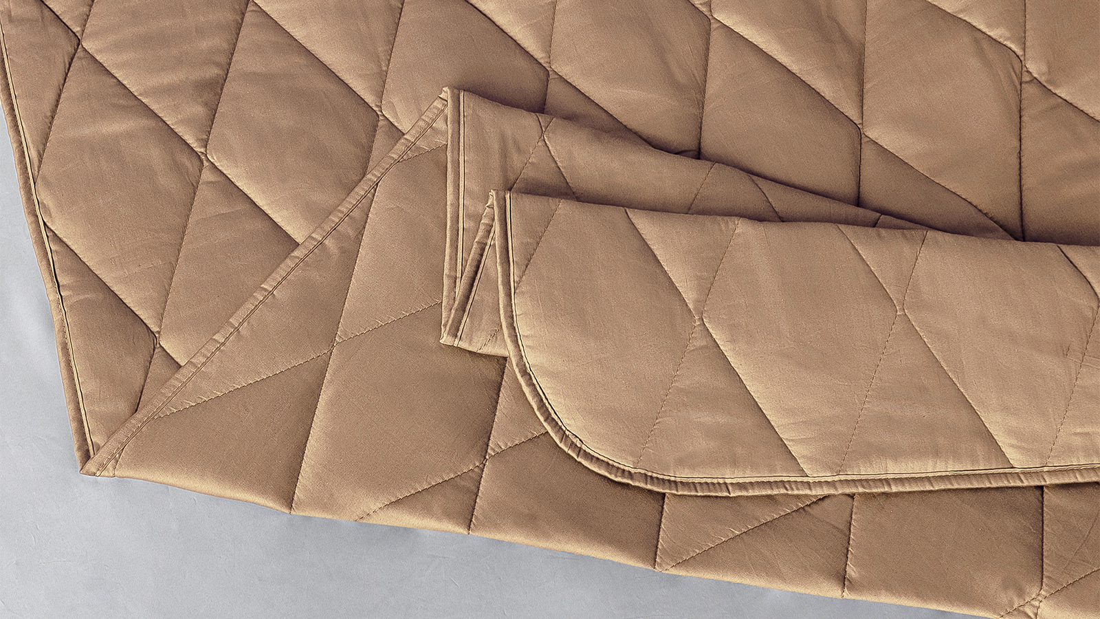 Покрывало хлопковое Askona Cotton Sateen, цвет: Охра 220x240 в мебель-центре Озерцо