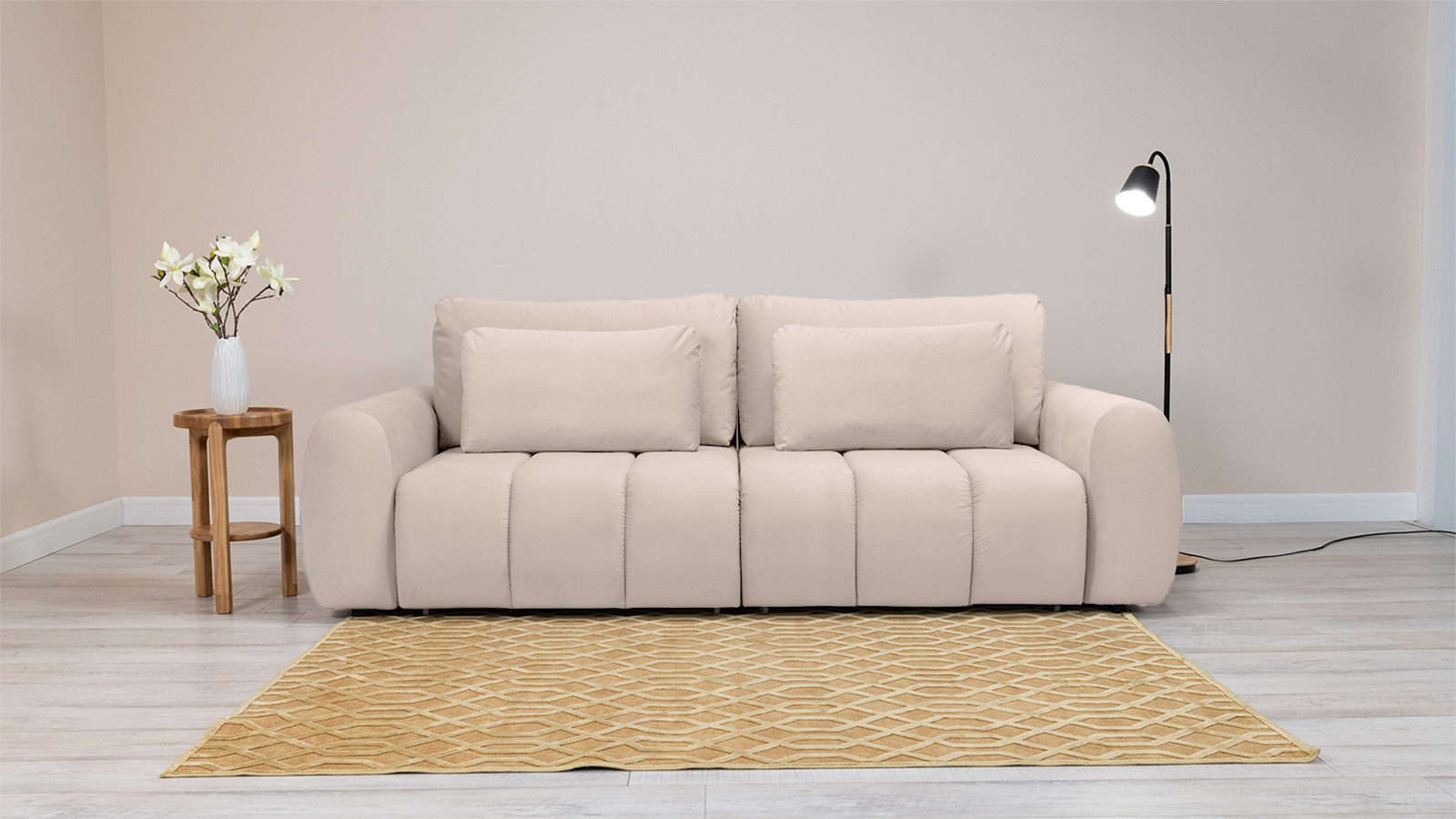 Диван -кровать Mellow Тк. Velutto 04 113x261 — купить в Озерце