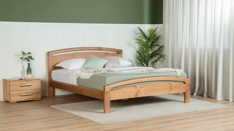 Кровать Regina Extra, цвет светлый орех, 90x200 - купить в Озерце