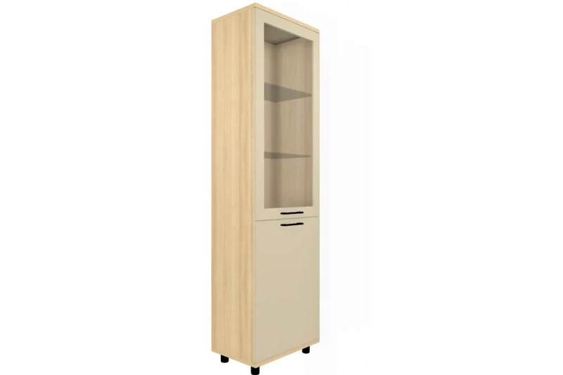 Шкаф многоцелевой ШК-5074-АС-КМ (Ясень Асахи/Кашемир Матовый) в мебель-центре Озерцо