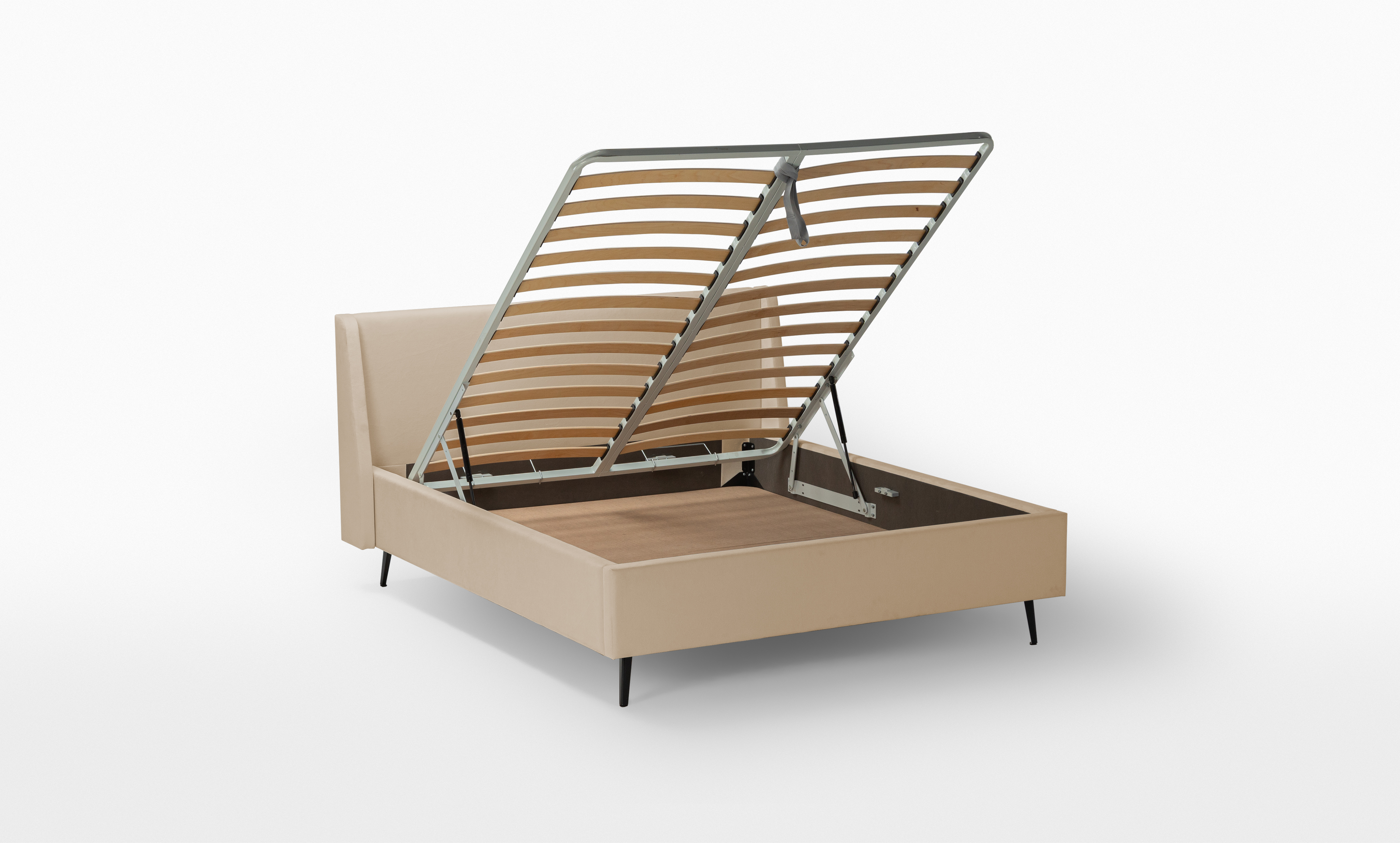 Кровать с подъемным механизмом Relax Nova, ткань Casanova Milk, 160x200 - купить в Озерце