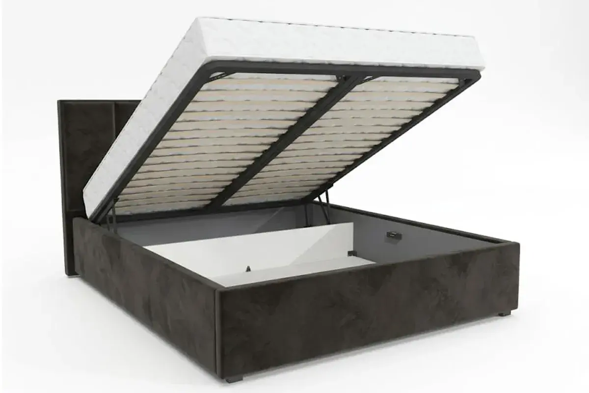 Кровать Монтана-1 с ПМ 160х200 (Luma 11) 2 кат. - купить в Озерце