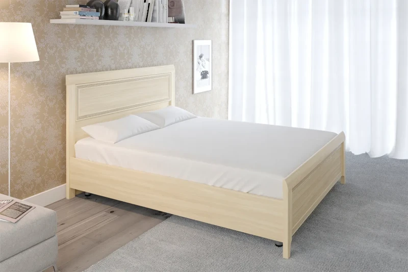 Кровать КР-2024  180х200 (Ясень Асахи) - купить в Озерце