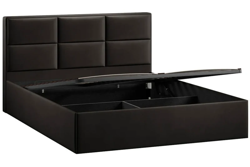 Кровать Стелла с ПМ Тип 1 и заглушиной 160х200 (Велюр/Confetti Stone) - купить в Озерце