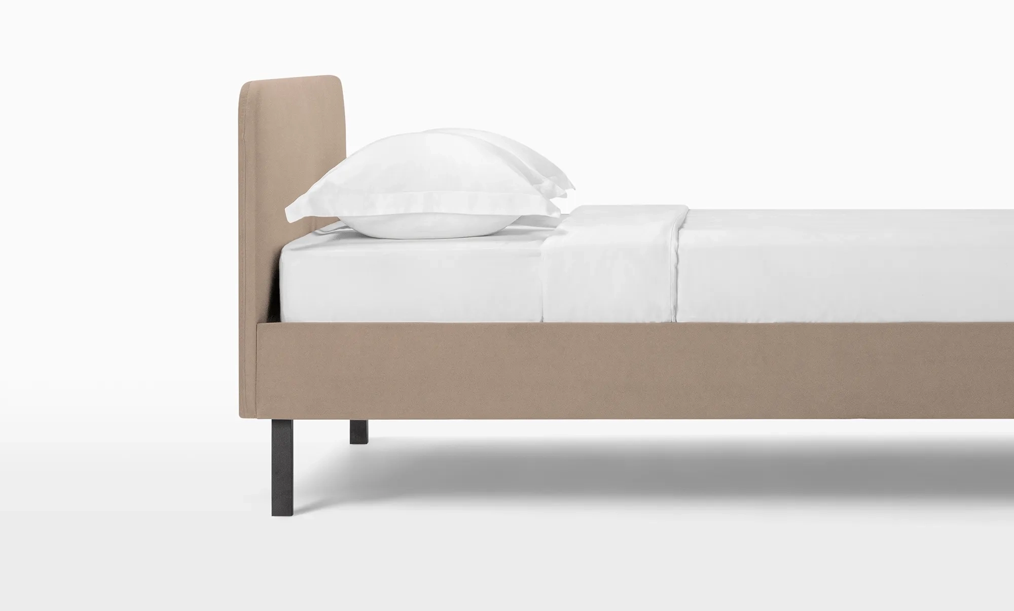 Кровать Avril, ткань Velutto 05, 90x200 - купить в Озерце