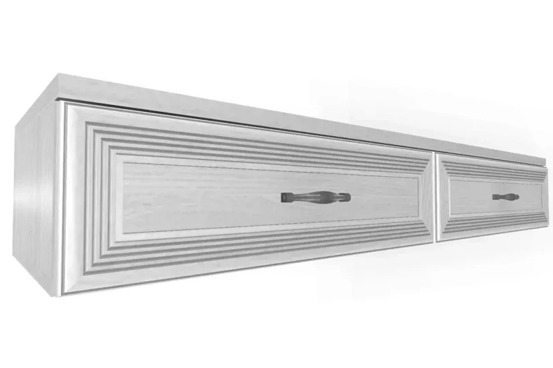 Антресоль АН-1052 (Снежный Ясень) в мебель-центре Озерцо