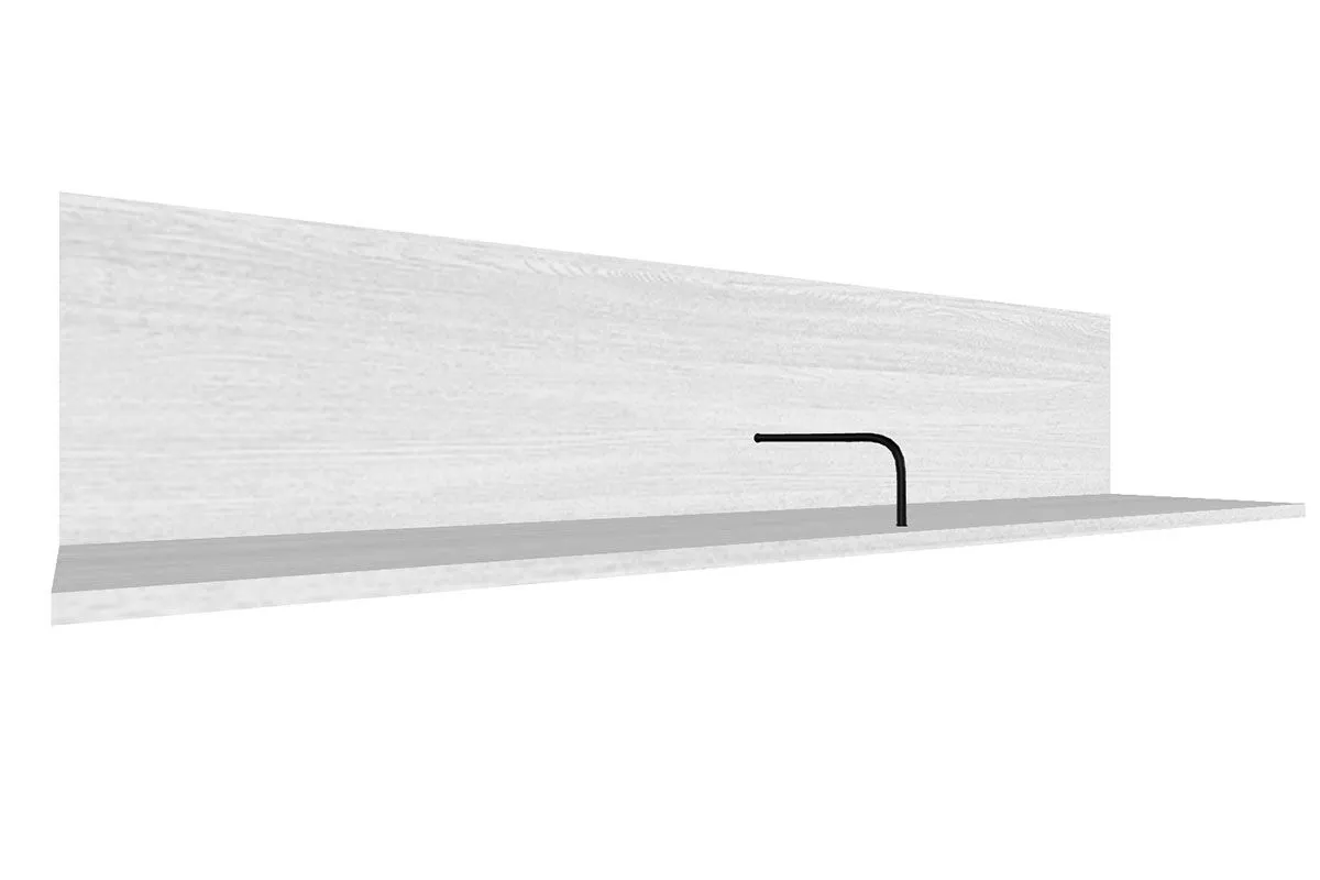 Детская Грейс композиция 8 (Снежный Ясень/Антрацит Матовый) — Мебель-центр Озерцо