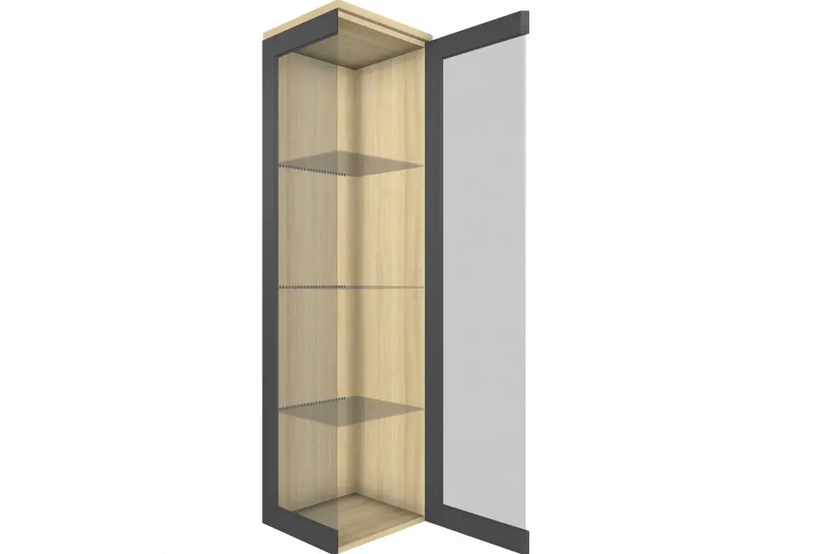 Шкаф многоцелевой ШК-5065-АС-АМ (Ясень Асахи/Антрацит Матовый) в мебель-центре Озерцо