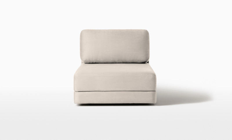 Секция канапе Twins, ткань Prime White - купить в Озерце