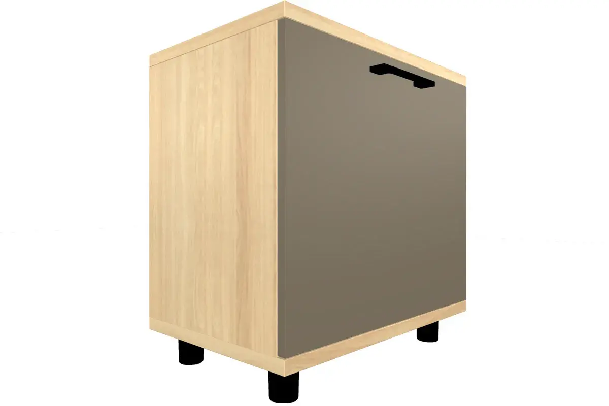 Прихожая Грейс комплект 4 (Ясень Асахи/Латте Матовый) — Мебель-центр Озерцо