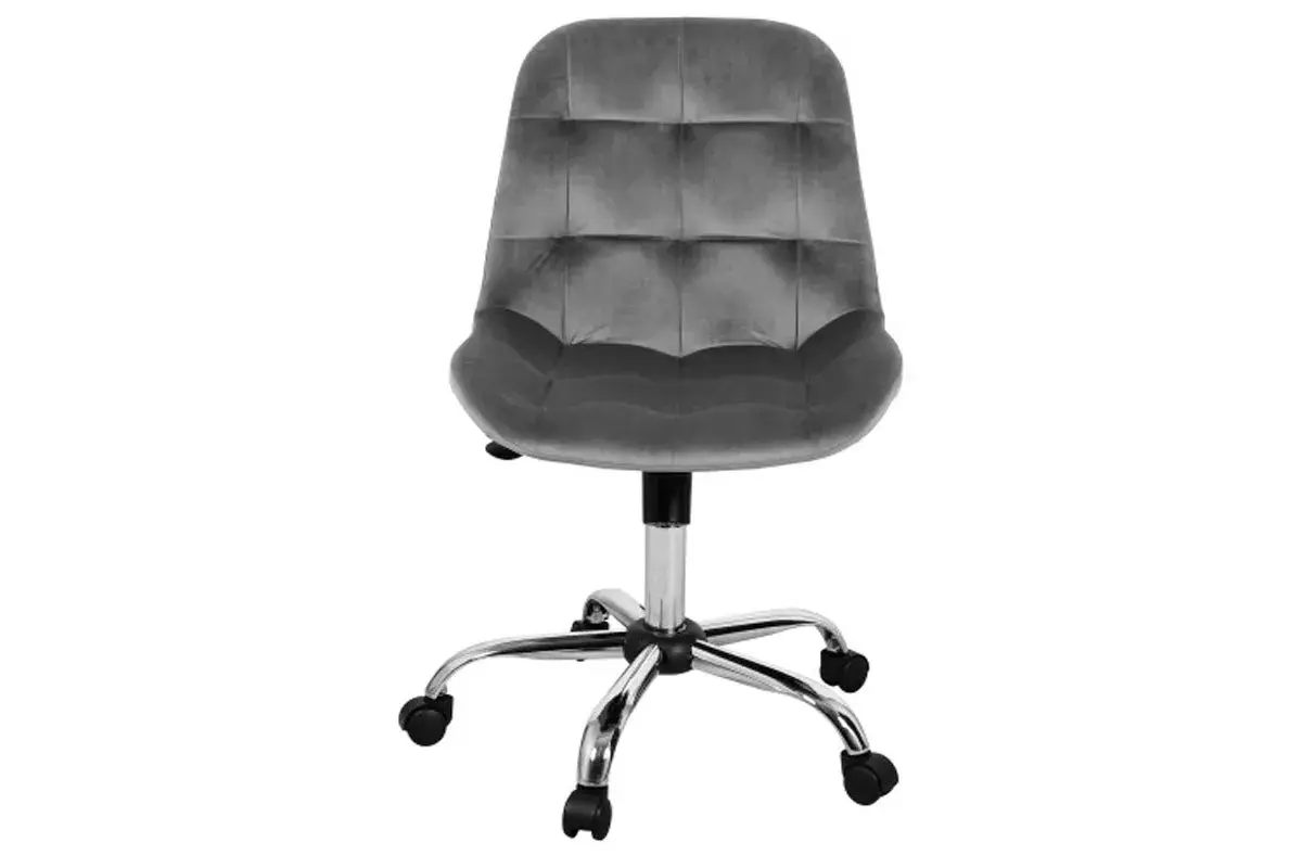 Стул Тоскана-лифт (каркас эмаль/Велюр Velluto 18 серый) СРП-333 — Мебель-центр Озерцо