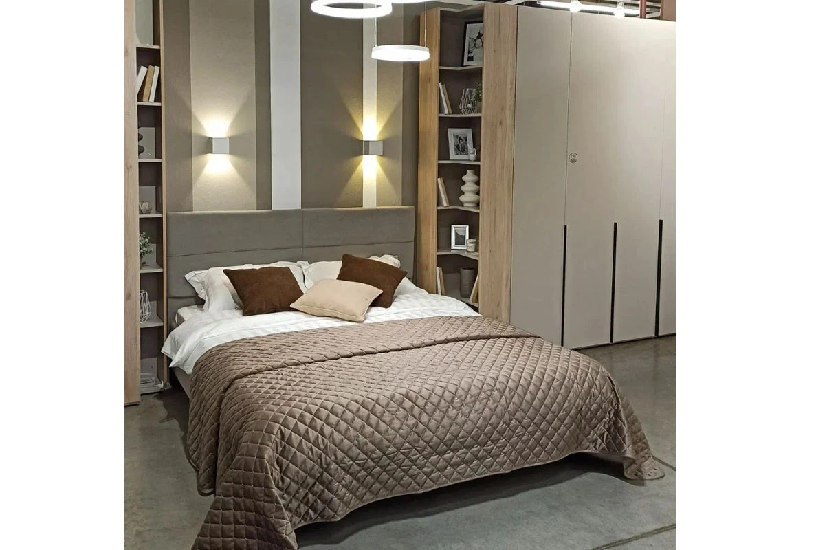 Шкаф Мария 4х-дверный МШ 180.55 (Дымчато-серый) в мебель-центре Озерцо