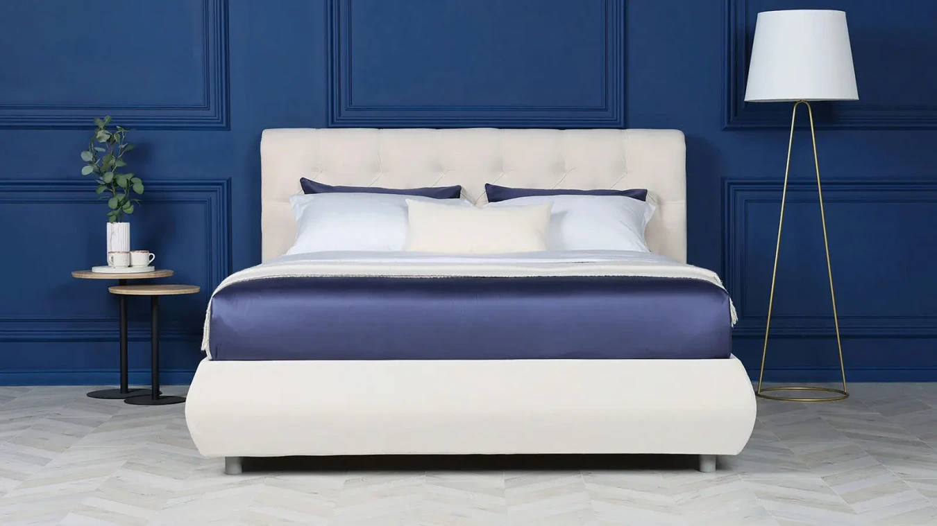 Кровать Richard New, Тк. Casanova Milk 160x200 - купить в Озерце