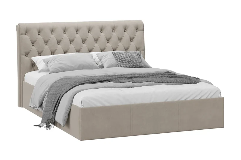 Кровать Скарлет с ПМ 160х200 (Мокко темный) - купить в Озерце