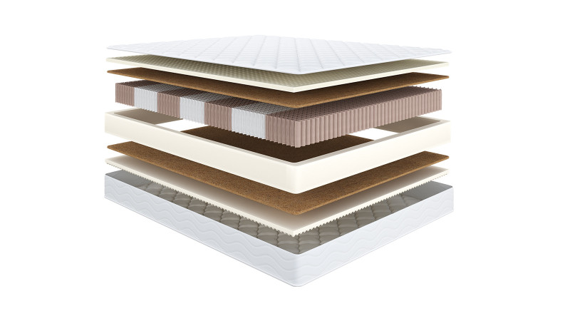 Матрас с разной жесткостью сторон FAMILY Mild 120x200 - купить в Озерце