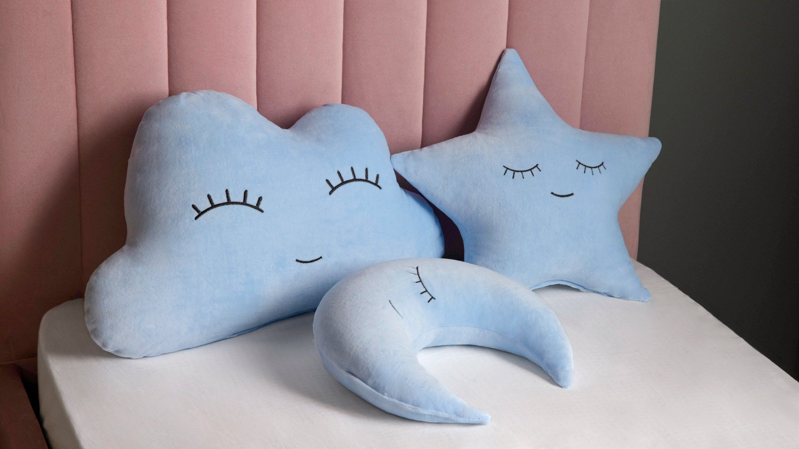 Подушка декоративная Облачко голубое 40x60 в мебель-центре Озерцо