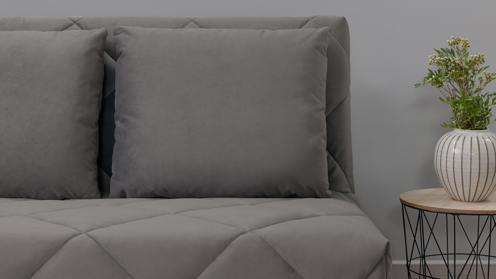 Диван Vega Nova Sky velvet 16 с коробом для белья 128x197 — купить в Озерце