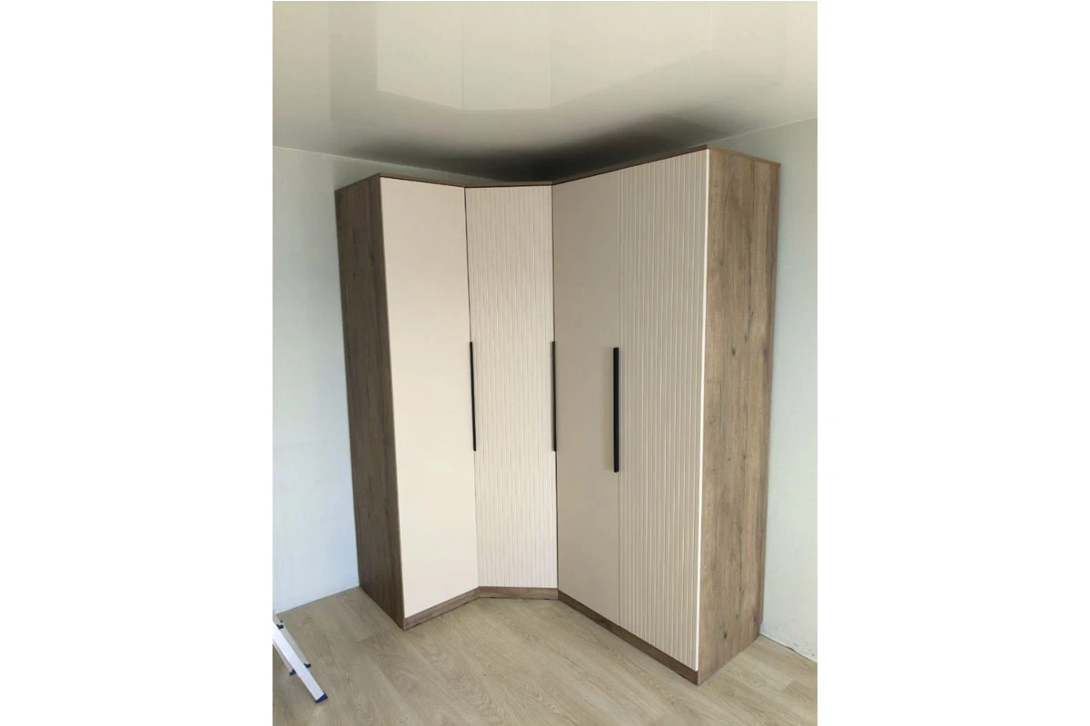 Шкаф 1-дверный для платья и белья Тоскана (Дуб Табачный/Бисквит) в мебель-центре Озерцо