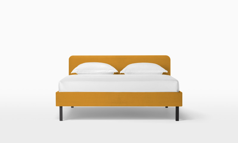 Кровать Avril, ткань Sky Velvet 30, 160x200 - купить в Озерце