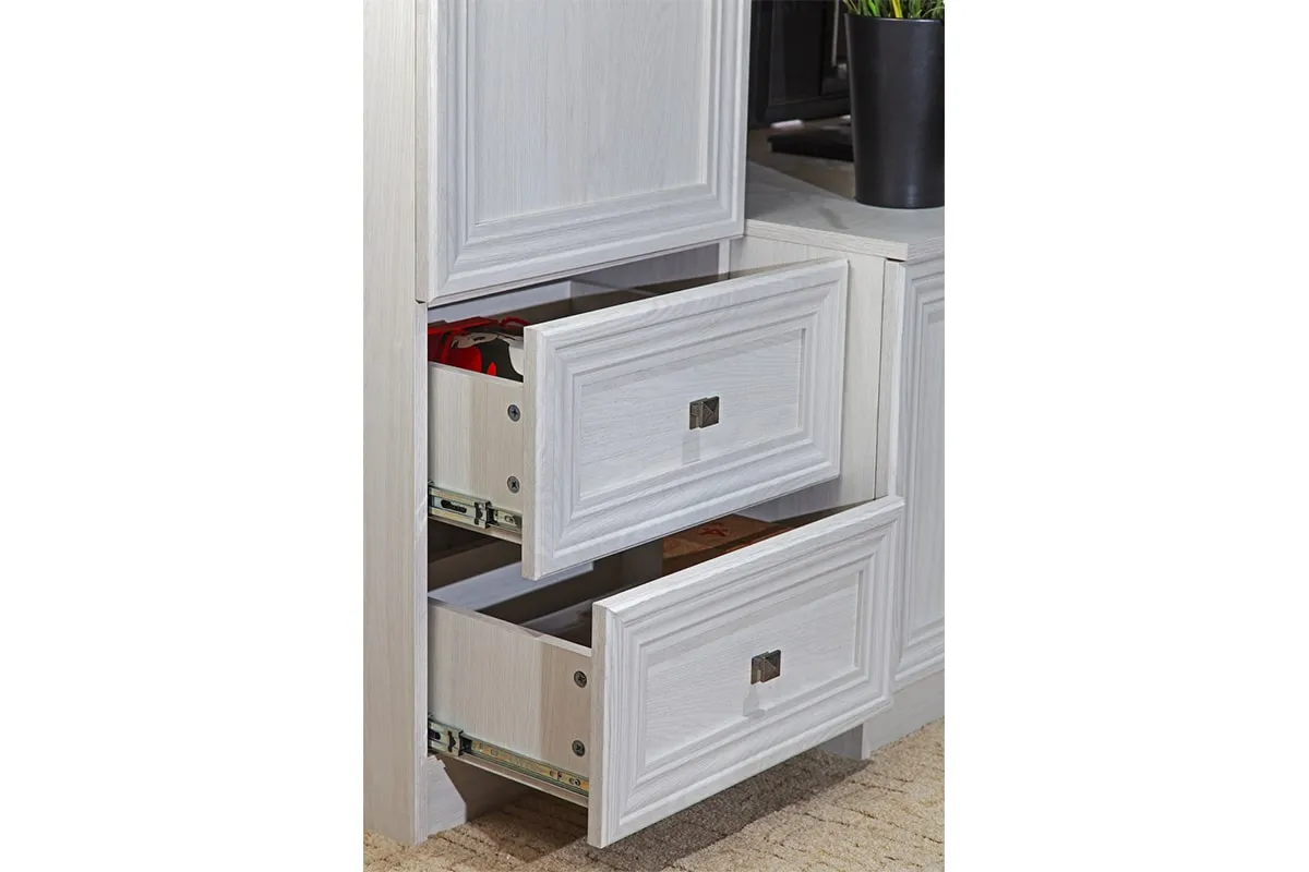 Гостиная Paola комплект 4 (Ясень Анкор светлый) — Мебель-центр Озерцо