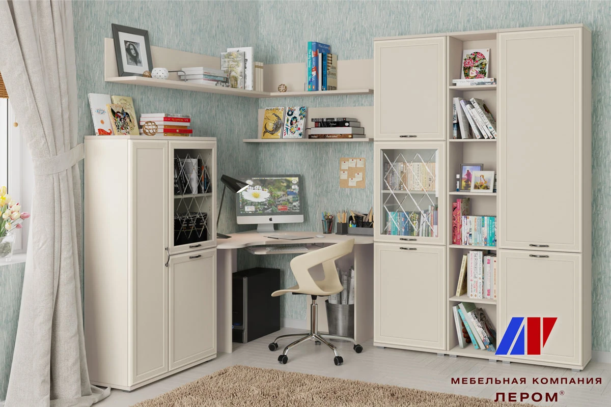 Полка ПЛ-1001-СК (Серый Кашемир) — Мебель-центр Озерцо