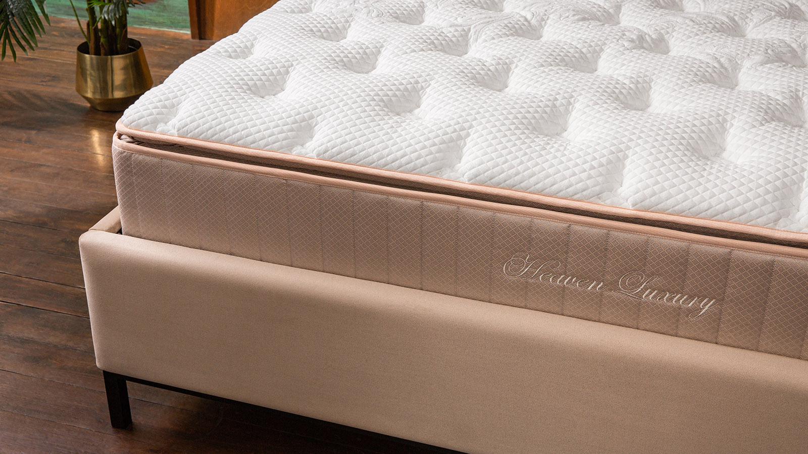 Анатомический матрас Grether & Wells Heaven Luxury кремовый 200x200 - купить в Озерце