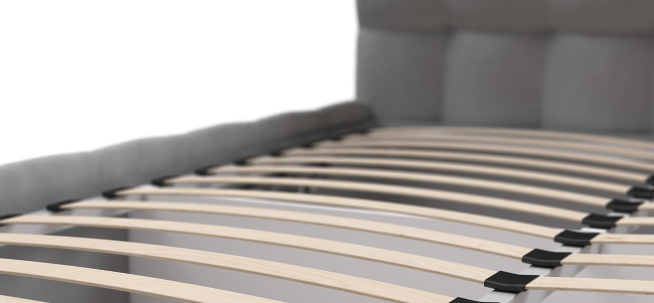 Кровать Босс 160*200 Про велюр Monolit сталь - купить в Озерце