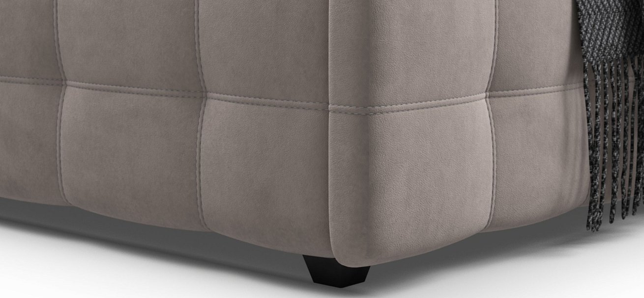 Кровать BOSS mini NEW велюр Monolit латте - купить в Озерце