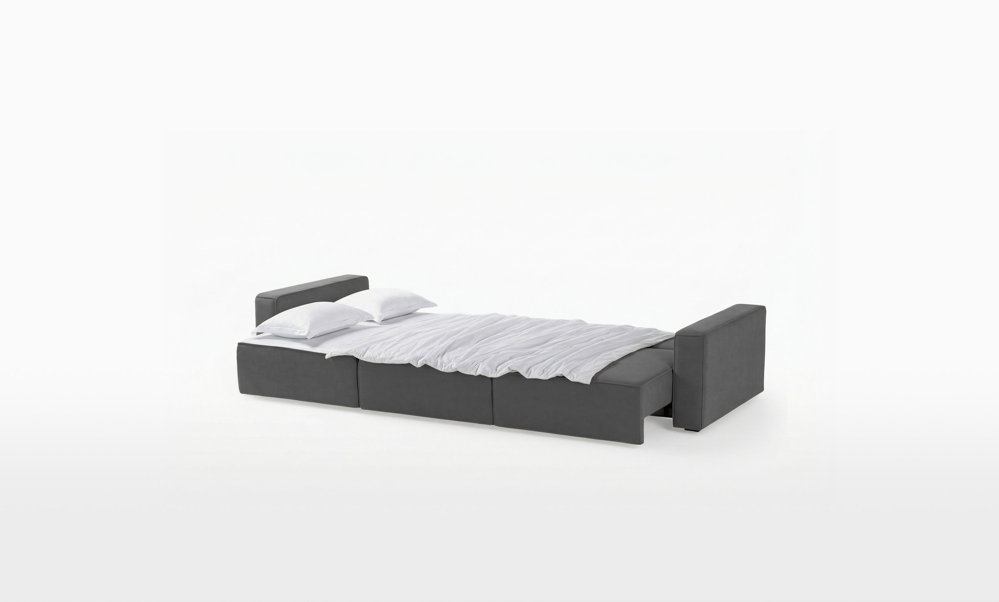 Диван -кровать Ralf, ткань Sky Velvet 16, 3х секционный 122x346 — в мебель-центре Озерцо
