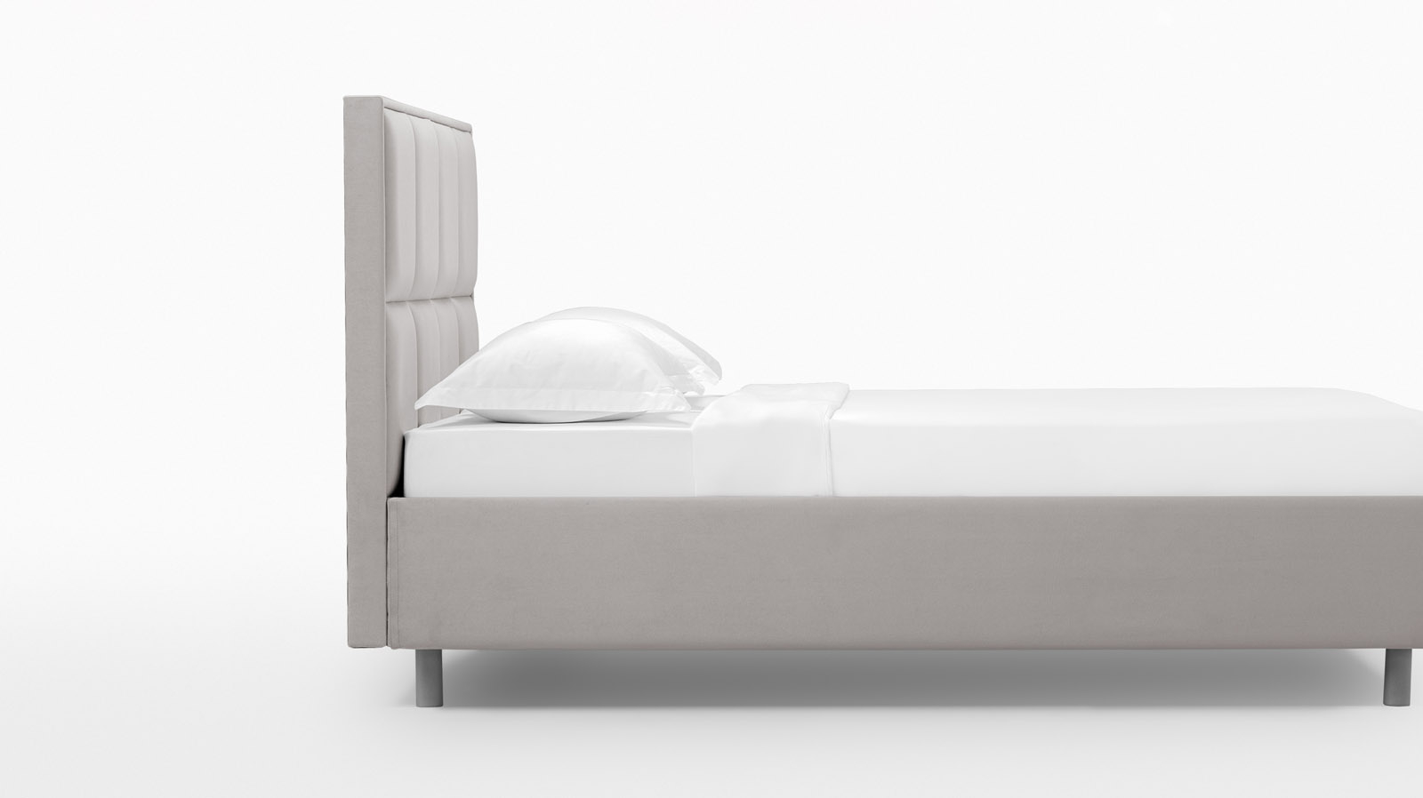 Кровать с подъемным механизмом Linea Nova, ткань Casanova Grey, 200x200 - купить в Озерце