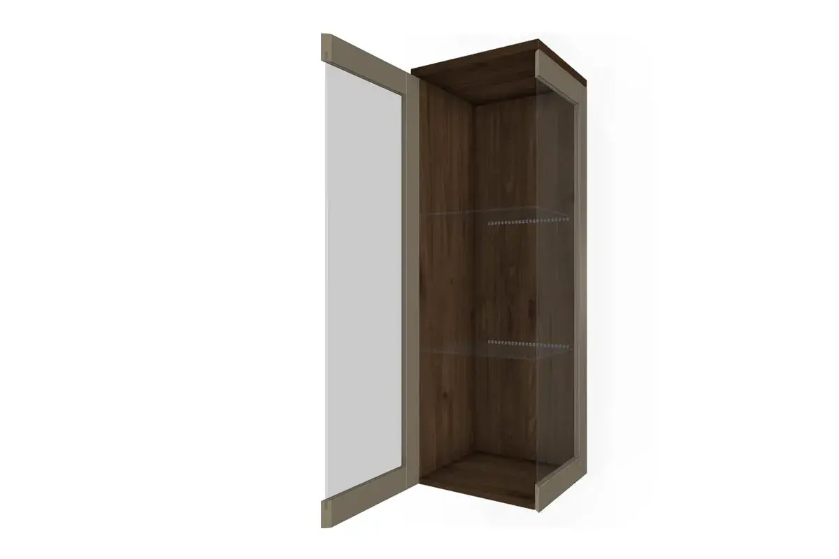 Антресоль АН-5008-ГТ-ЛМ (Гикори Джексон Темный/Латте Матовый) в мебель-центре Озерцо