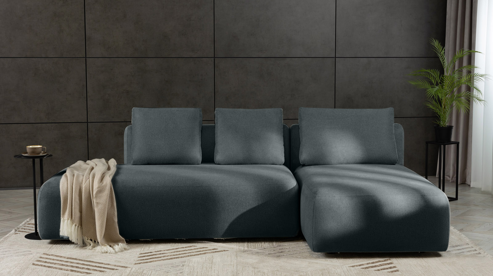 Диван модульный 2-секционный Molto 170+125 Тк. Forte 13 147x258 — купить в Озерце