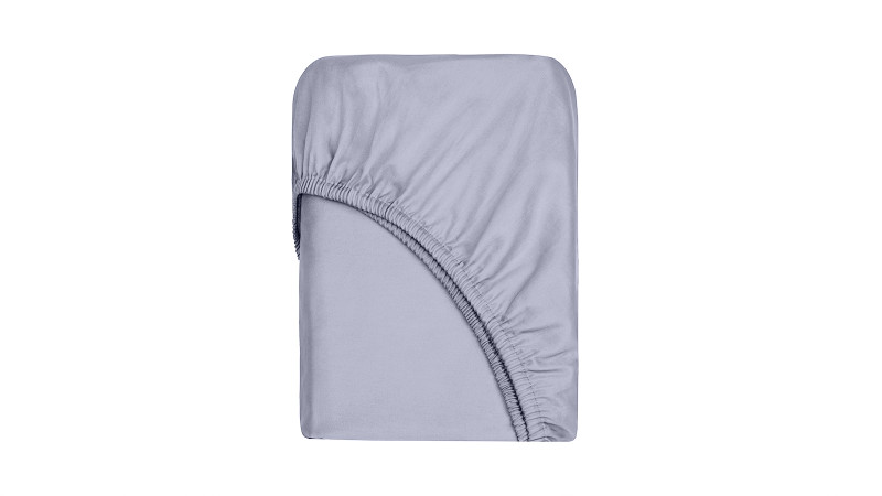 Простынь на резинке Comfort Solid Tencel, цвет Васильковый 180x200 в мебель-центре Озерцо