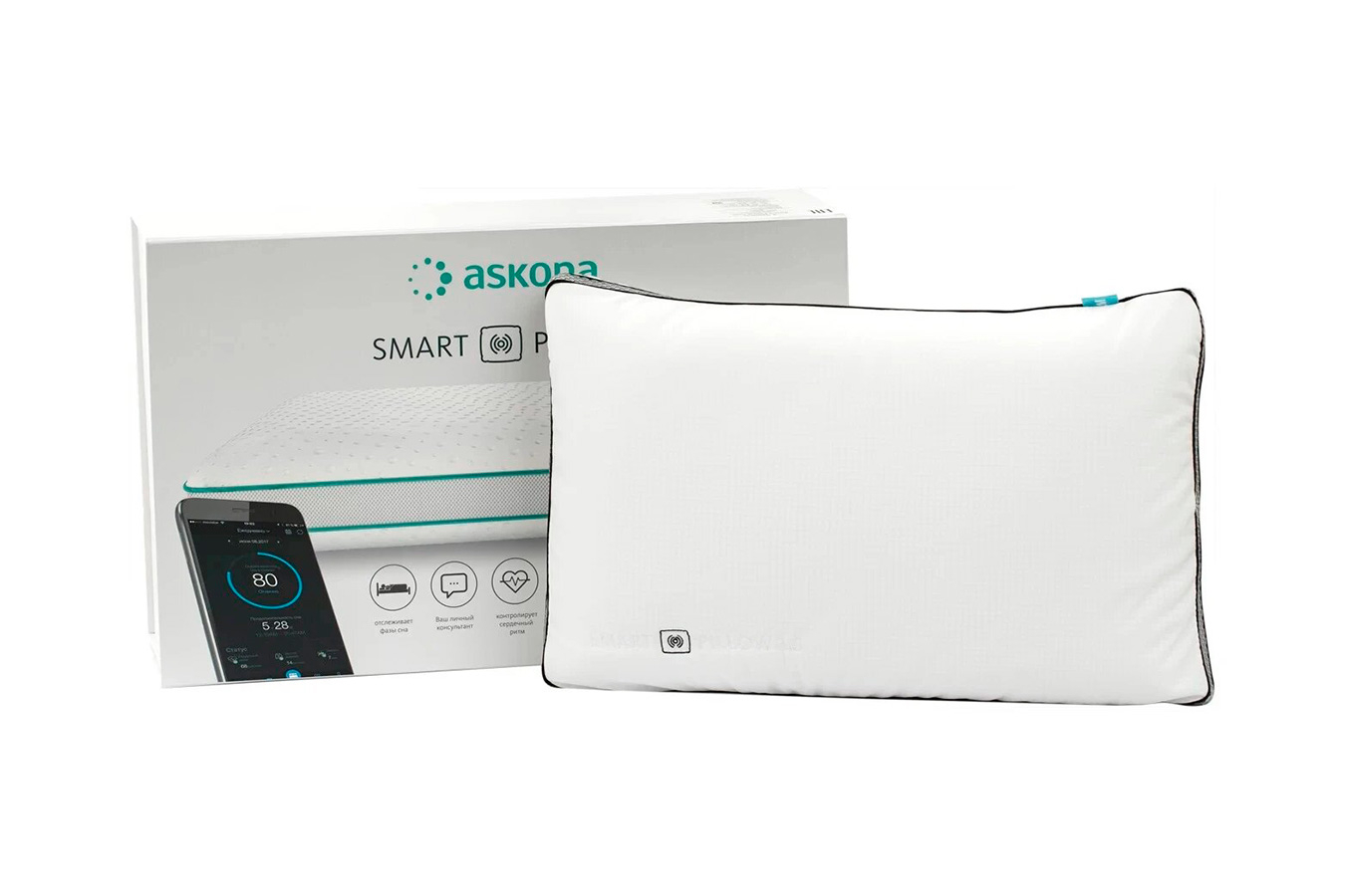 Подушка Smart Pillow 3.0 S, высота: 12 см 42x62 в мебель-центре Озерцо