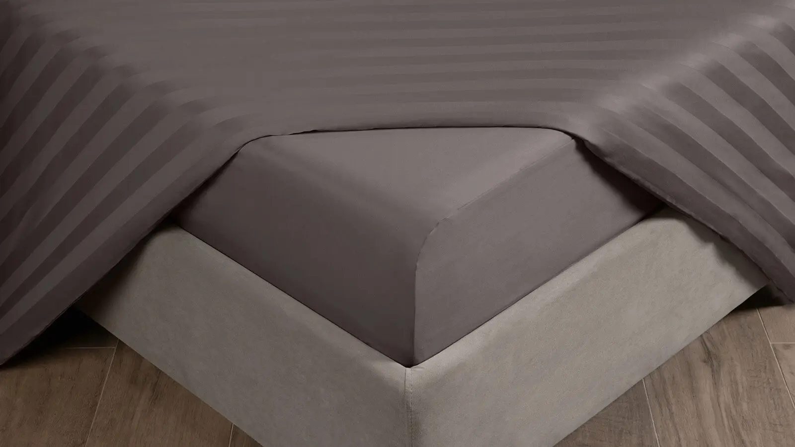 Простынь на резинке Askona Comfort, Антрацит 180x200 в мебель-центре Озерцо