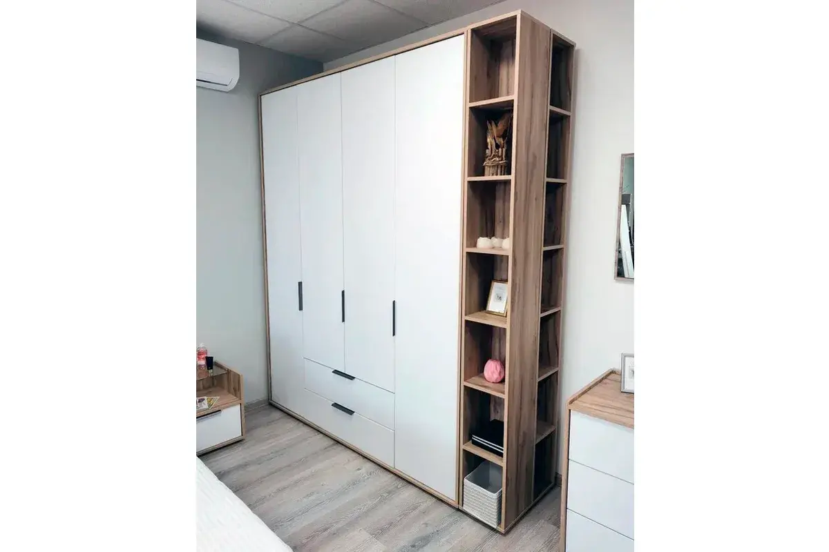 Стеллаж Николь №9 (Дуб Альпийский) в мебель-центре Озерцо