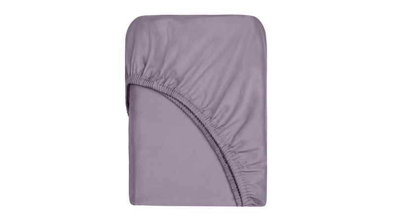 Простынь на резинке Comfort Solid Tencel, цвет Лавандовый 90x200 в мебель-центре Озерцо