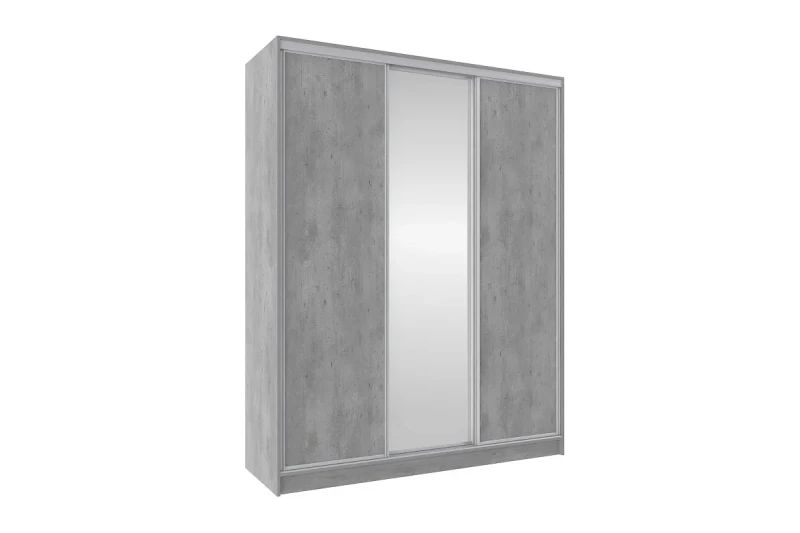 Шкаф-купе 1800 Домашний Зеркало/ЛДСП (Atelier Светлый) в мебель-центре Озерцо