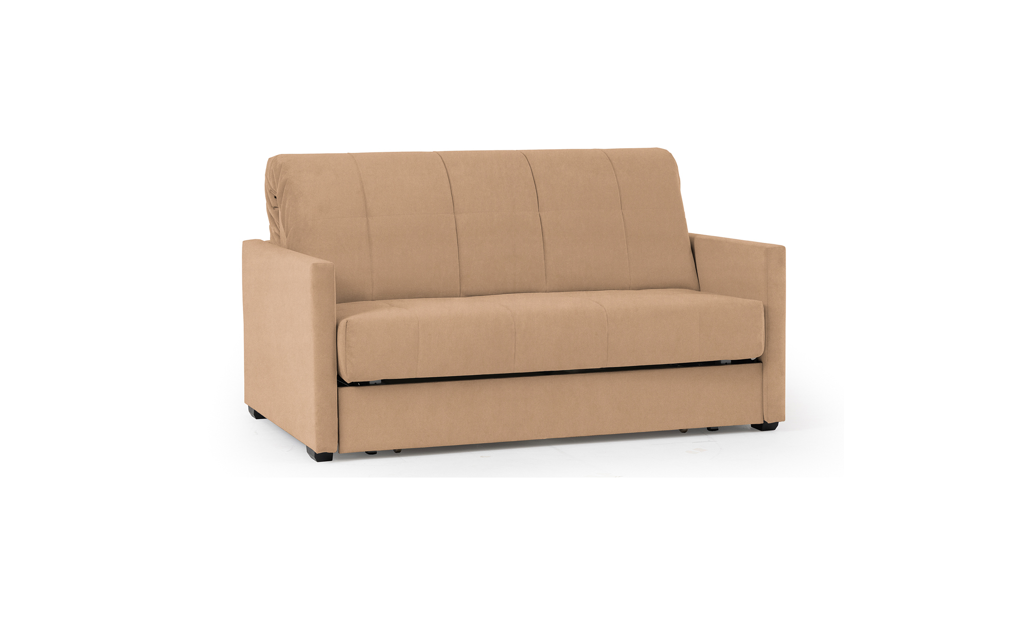 Диван -кровать Carina Pro, ткань Casanova Beige, (жесткость спального места: средняя) 117x156 — купить в Озерце