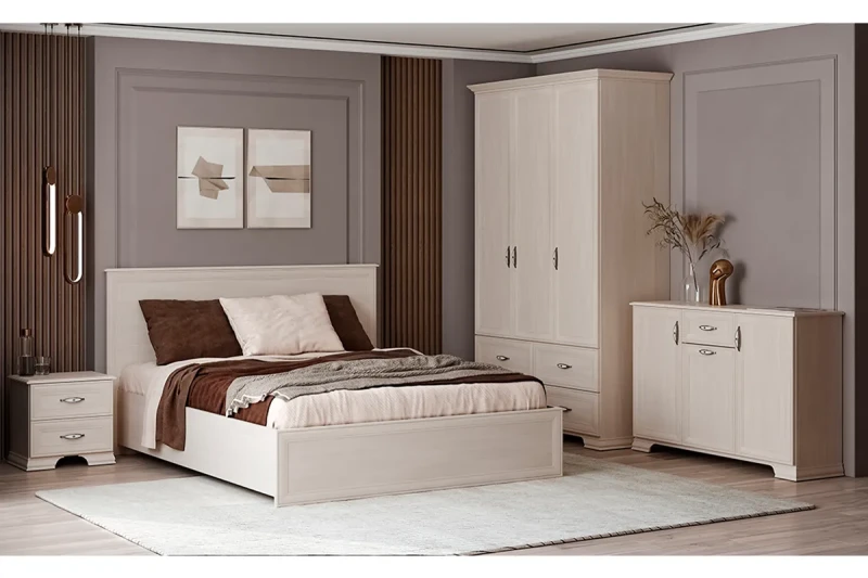 Спальня Венеция №7 (Бодега Светлый) - купить в Озерце