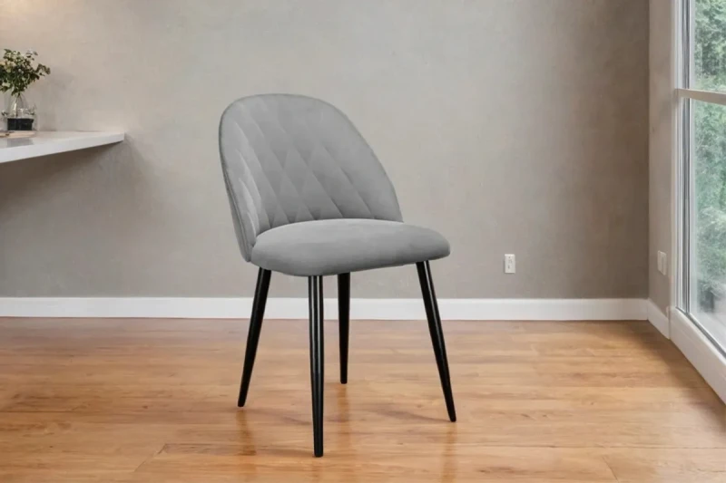 Стул DikLine 302 B22 (Grey/Черный) - купить в Озерце