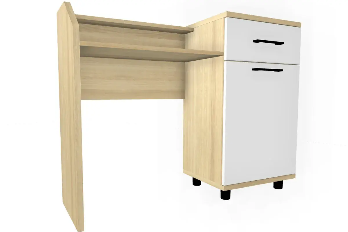 Спальня Грейс комплект 3 (Ясень Асахи/Белый Бриллиант Глянцевый) - купить в Озерце