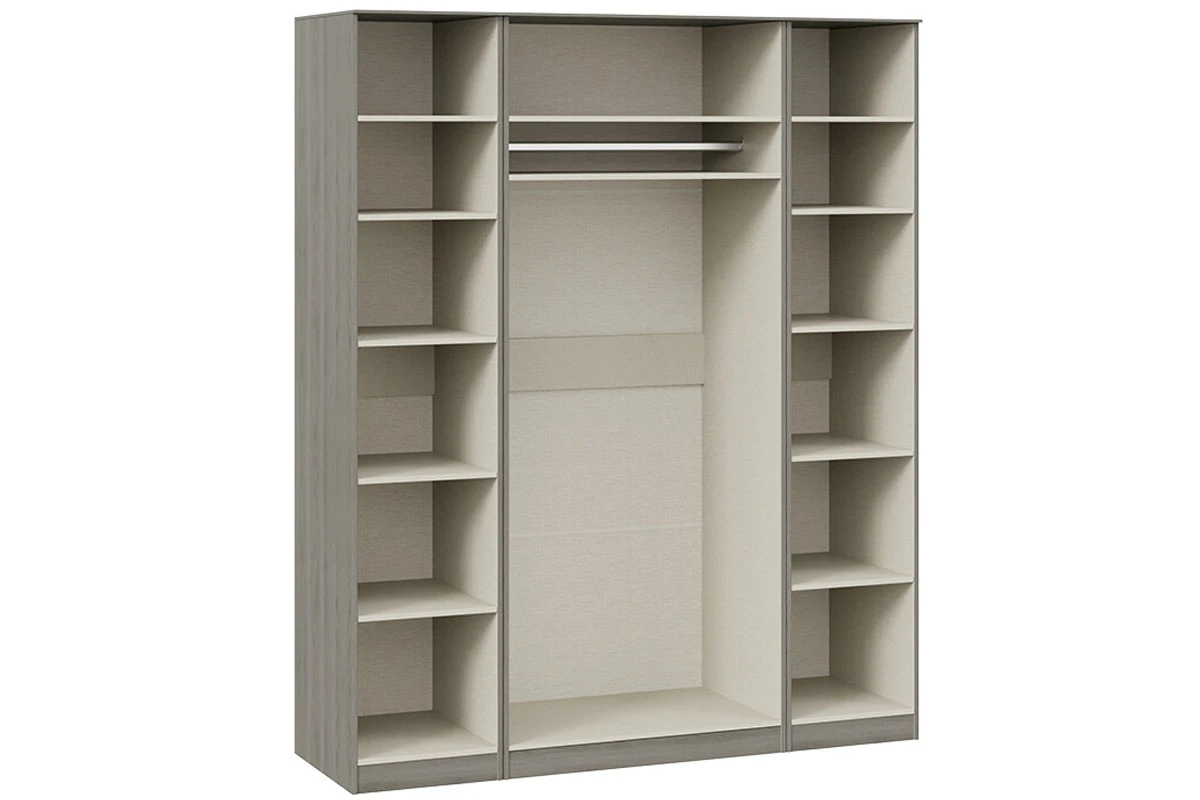 Шкаф комбинированный Либерти СМ-297.07.443 с 4 зеркальными дверями (Хадсон) в мебель-центре Озерцо