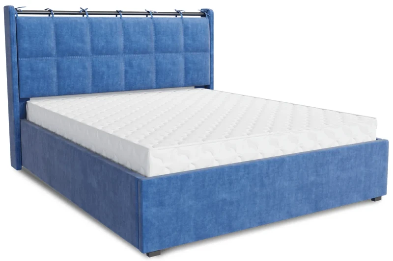 Кровать Женева 1 с ПМ 160х200 (Lovers-22 стоун) 3 кат. - купить в Озерце