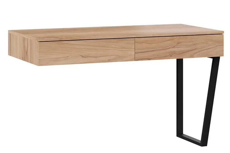 Стол письменный Порто ТД-393.15.02 с ящиками (Графит/Яблоня Беллуно) — Мебель-центр Озерцо